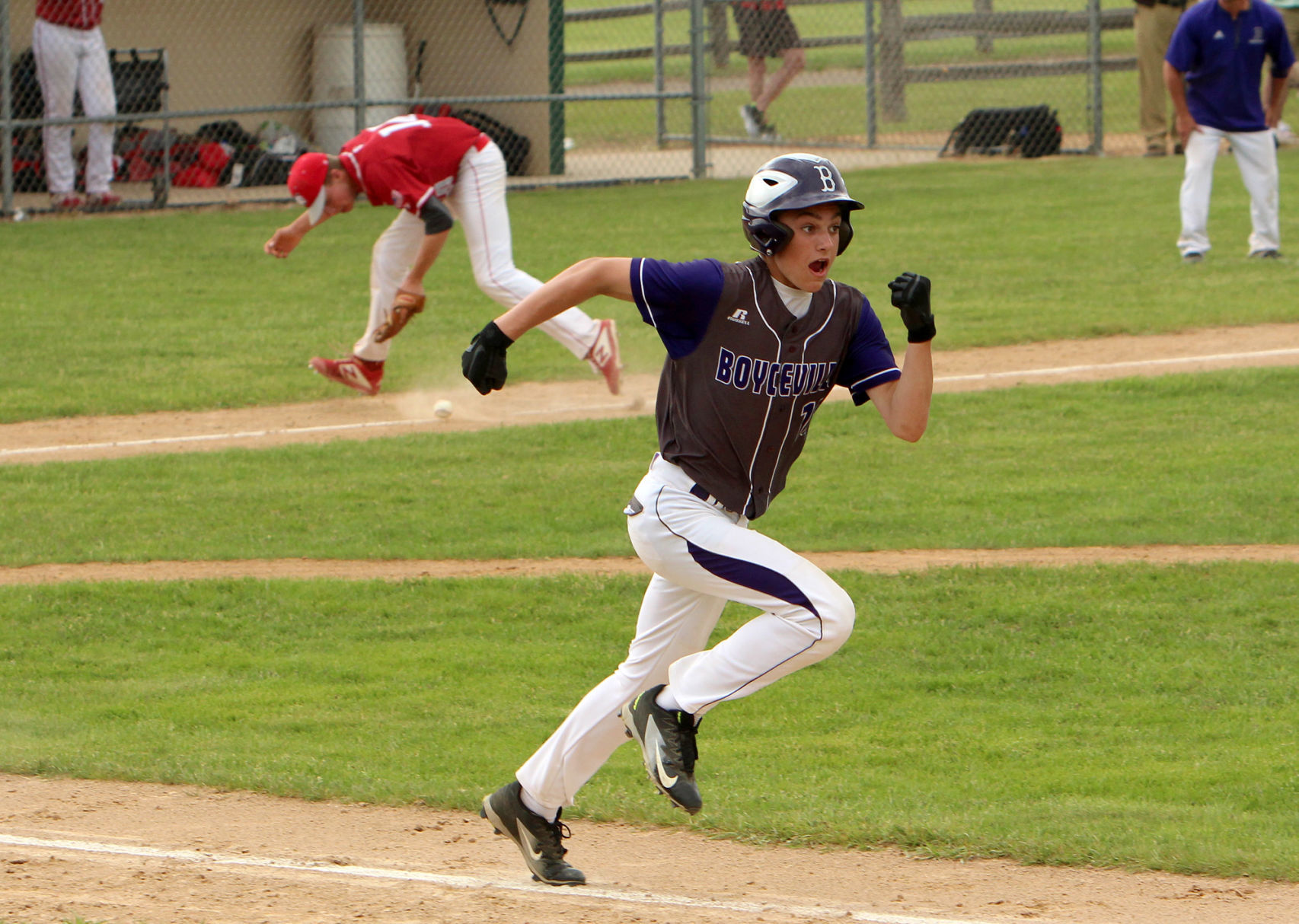 Boyceville vs Cumberland baseball at Chippewa Falls 6-4-19